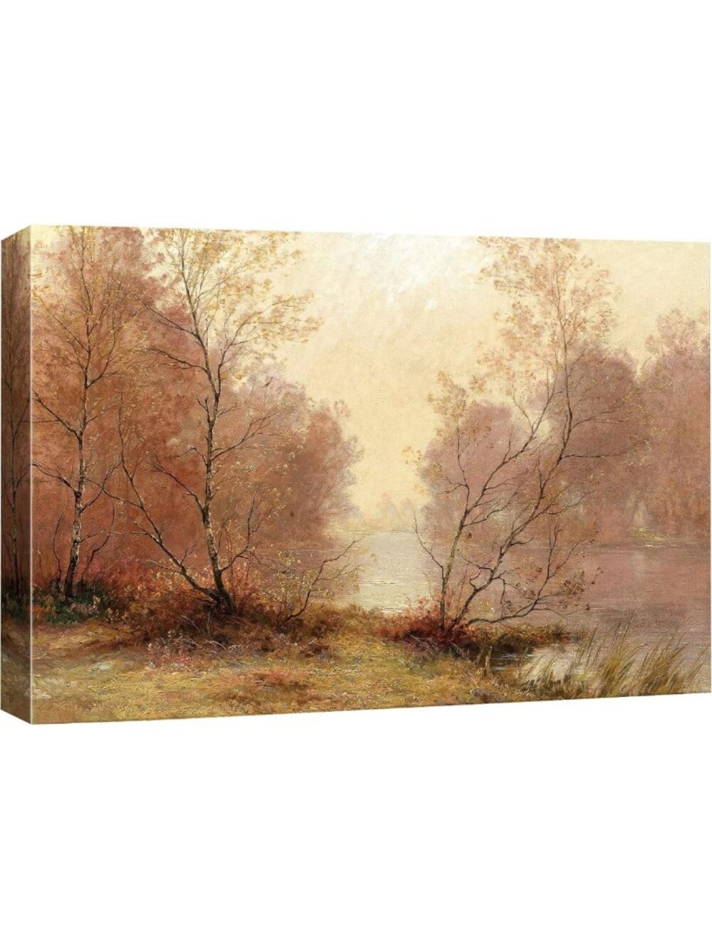 Colorful Autumn Forest Canvas Print Wall Art - Nature Landscape Decor 24x36